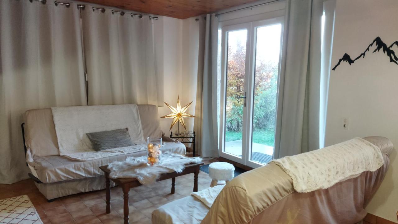 Gites Chalet Grand Cerf Montclar-Ubaye Exteriör bild